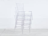 Wedding chair,dining chair,set of 4,plastic seat W234P167936