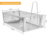 Rat Trap Cage Humane Live Rodent Trap Cage Mouse Control Bait Catch 17866573