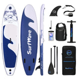 ZNTS Inflatable Stand Up Paddle Board 11'x34"x6" With Accessories W1440P192243