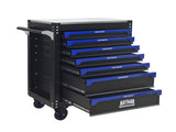 30-inch 7-drawer Iron-top Practical Rolling Steel Tool Cart, With Handle and Wheels, Storage Cabinet 20354836