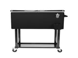 80Qt Black Box Black Square Foot Tube With Drain Pipe Freezer Incubator 79707667