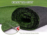 6ft x 10ft Artificial Turf 0.6"Mat with Drainage Holes. Fake Grass with Rubber Backing, 07961891