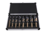 Wood Boring Bit Set 8PC 9/16 to 1" Professional Grade Tools with Storage Case 19296764