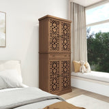 4 Door Cabinet with 1 Drawer, with 4 Adjustable Inner Shelves, Storage Cabinet W688P179032