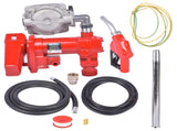 High Flow Fuel Transfer Pump 12V 25GPM with Hose & Flow Meter for Diesel Kerosene 47057423