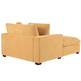 Mirod 53.5''*70.9'' Oversized Chaise, Lounge Chair - Classic Design, Soft Fabric, Easy Assembly, N760P196662Y