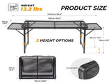 4.7 FT Portable Picnic Table Adjustable Height 03990800