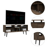 Hamburg TV Stand For TVs up 60", Four Legs, Three Open Shelves B128P148713