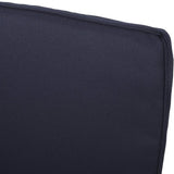 CAROLINA LOVESEAT CUSHION SET, BACK CUSHION AND SEAT CUSHION, NAVY, SET OF 1 N775P270133N