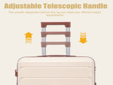 28 Inch ABS Hard Shell Large Travel Checked Luggage - Scratch Resistant Surface Four W2787P437258