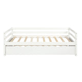 Daybed with Trundle Frame Set, Twin Size, White WF191421AAK