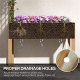 ZNTS Wooden Planter、Flower shelf,Wood Planter Box 93906373