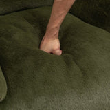 Bean Bag Chair, Comfy Bean Bag Sofa with Back Support, Faux Fur Bean Bag Chair for Adults and Kids, W2200P326891