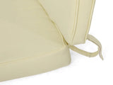 CAROLINA CLUB CHAIR CUSHION SET, BACK CUSHION AND SEAT CUSHION, CREAM, SET OF 2 N775P270212C
