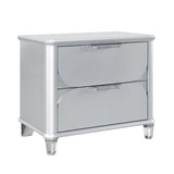LAURA SILVER NIGHTSTAND B201P294746