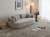 Sofa-in-a-Box, Memory Foam 2-Seater Couch, No Installation & Easy to Transport, Deep Seat Modern W668P381895