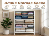 White embossed P2 Particleboard MDF Melamine 80*40*115cm Framed, Double Handles, Five 95142480