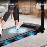 Foldable with Handless for Home Small Spaces 3HP Foldings Walking Pad 94473366
