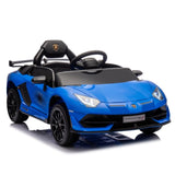 ZNTS 12V Kids Ride On Car W/Parents Remote Control,Licensed Lamborghini Aventador Xago,Hydraulic pressure W1396P184348