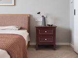 2pcs Country Style Two-Tier Night Tables Large Size Grown 79636356