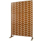Outdoor & Indoor Privacy Metal Privacy 76" H48" W, Freestanding Decorative Privacy W465P193244