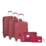 5-Piece Set ,PP Hardshell Carry on Luggage Set with TSA W284P210220