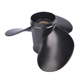 Black Boat Propeller 11.1" Diameter Fit for Tohatsu Nissan Outboard Engine 35hp 40hp 50hp 13 Spline 76729696