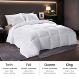 White all-season comforter, plus size, checkered quilting, suitable for luxury hotel bedrooms and 21711668
