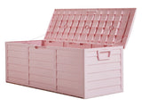 75gal 280L Outdoor Garden Plastic Storage Deck Box Chest Tools Cushions Toys Lockable Seat 97618569