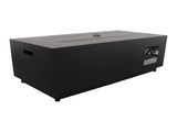 16" H x 42" W Steel Outdoor Fire Pit Table with Lid B120P203037