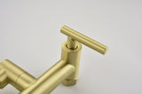 Pot Filler Faucets Both Hot Cold Water Wall Faucet Brass Faucets Kitchen Folding Kitchen Faucets W928110072