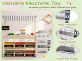 Natural Kids Supermarket Playset with Vending Machine, 90.1778.74104.14cm Grocery Store Toy with 72286054
