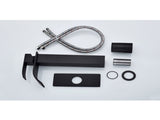 Waterfall Spout Single Handle Bathroom Sink Faucet 23410718