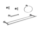 5 Piece Bathroom Towel Rack Set Wall Mount 48764985