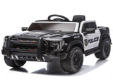 Kids Ride On Police Car, 12V Electric Vehicle with 2.4G Remote Control, Dual Motors, Slow Start, W1760P426785