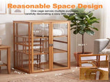 Bamboo Cat Cage, Cat Enclosure, Cat Cages Indoor, Catio Indoor Cat Enclosure, Indoor Cat Enclosure W2641P565680