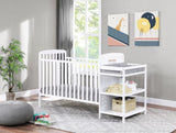 Ramsey 3-in-1 Convertible Crib and Changer Combo White B02263653
