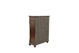 Antique Cherry / Antique Walnut Wooden 1pc Chest Of Drawers Storage Bedroom Furniture Unique Design B011P210738