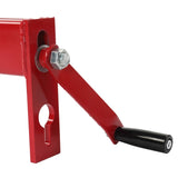 ZNTS Heavy Duty Steel 2 Ton / 4000lbs Engine Hoist Load Leveler Shop Crane Cherry Picker with 2 Chains 04895571