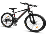 A26472B ECARPAT 21 Speed Mountain Bike, 24/26 Inch Adult Mountain Bicycle with Front Suspension, W1856P500415
