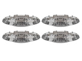 SETOF4 FORD TRUCK VAN 8LUG 16" Chrome Wheel Center Hub Caps Nut Covers Alloy Rim 49353308