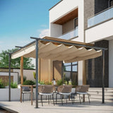 Outdoor retractable pergola 87610332