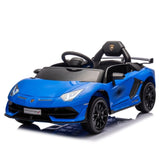 ZNTS 12V Kids Ride On Car W/Parents Remote Control,Licensed Lamborghini Aventador Xago,Hydraulic pressure W1396P184348