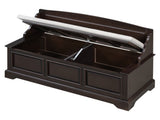 Shoe Bench, Retro Shoe Storage Bench with Safe Soft-Close Devices, Storage Chest with Hidden Storage 87869983