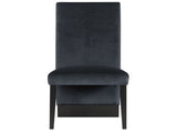 STACEY BLACK DINING CHAIR SET OF 2 B201P342799