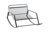 Rocking Chair with Extra-Wide Technical leather Upholstered Gliding Chair Boucle Reclining Chair, W2516P282504