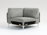 Modular Sectional Sofa Corner Seat,Middle Seat Module Couch,Gray W3098P257000