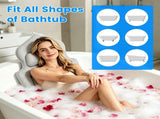 Full Body Bathtub Cushion with Detachable Lumbar Pillow, 4D Honeycomb Mesh Non-Slip Bath Mat with 93159022