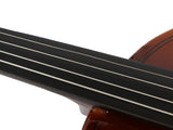 New 1/8 Acoustic Violin Case Bow Rosin Natural 42430893