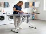 Adjustable Height Ironing Board, 7-Level Foldable Ironing Table with Perforated Metal Base, 17945339